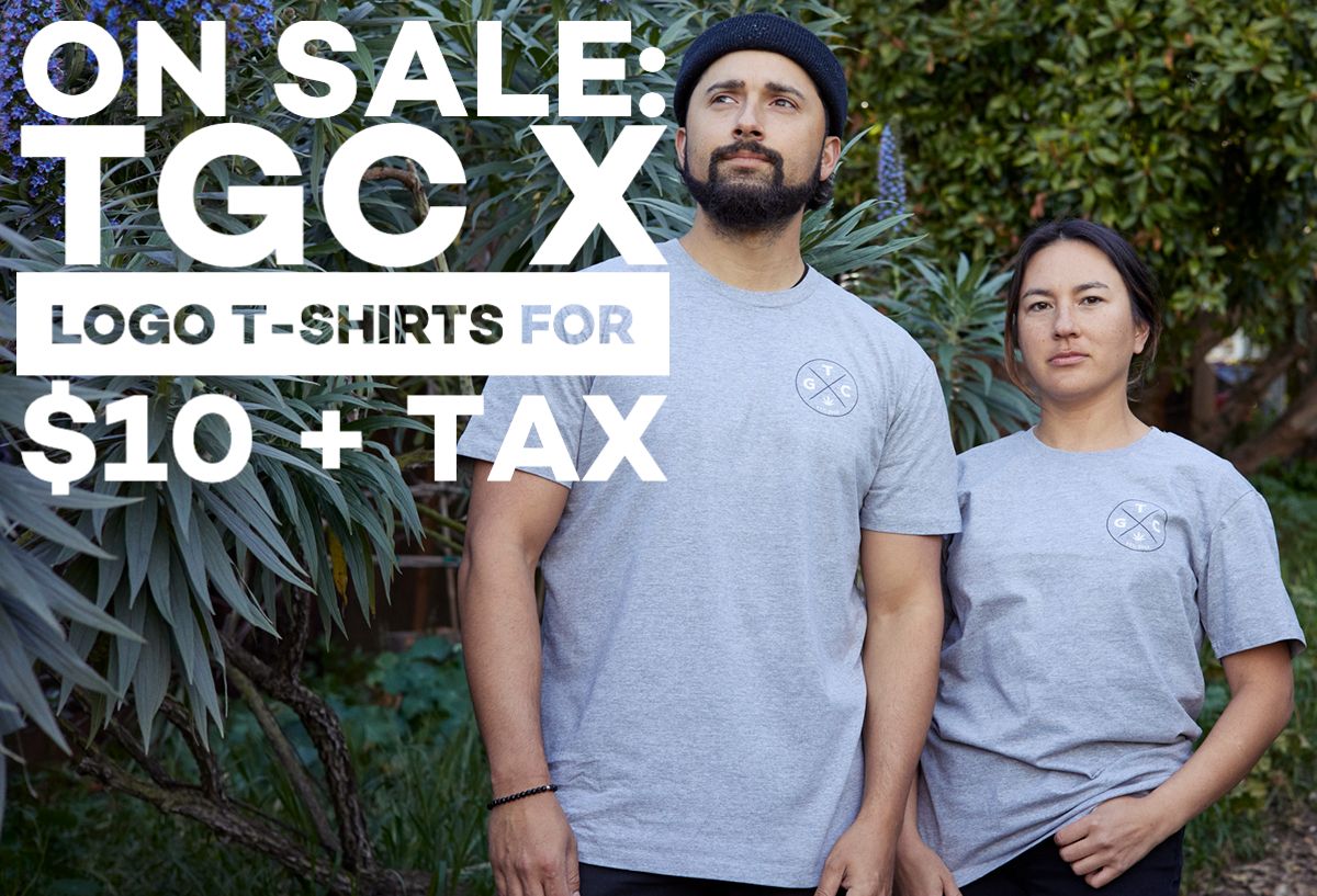 TGC X Logo T-Shirts are on sale for $10 + tax
