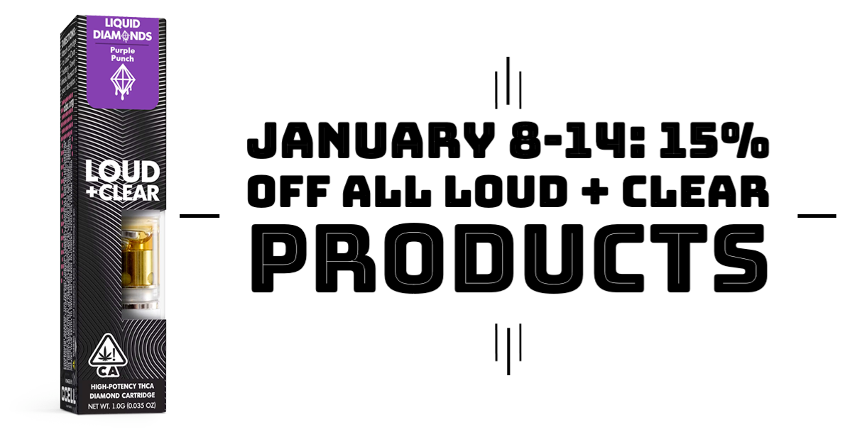 From January 8-14, all Loud + Clear products are 15% off