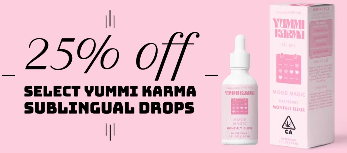 25% off Yummi Karma Select Sublingual Drops