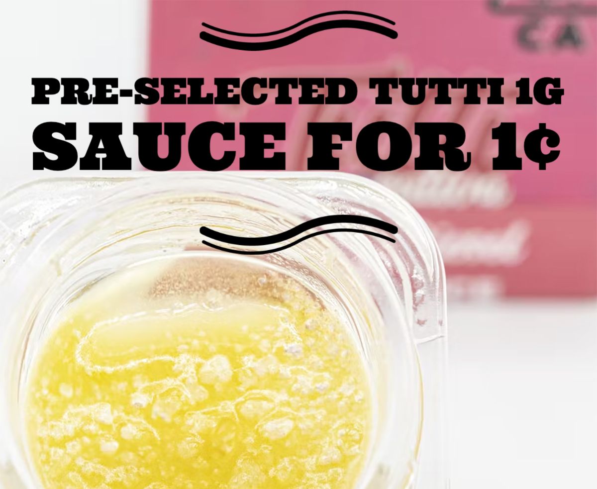 Pre-selected Tutti 1g Sauce for 1¢