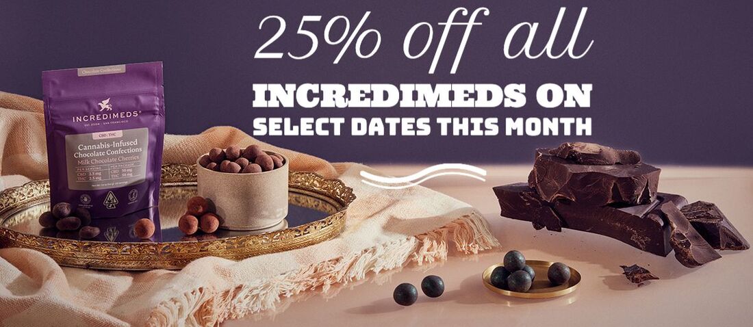 25% Off All IncrediMeds on Select Dates This Month