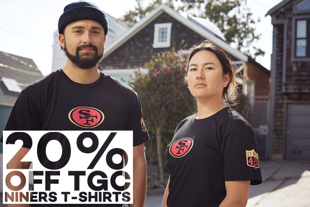 20% off TGC Niners T-Shirts