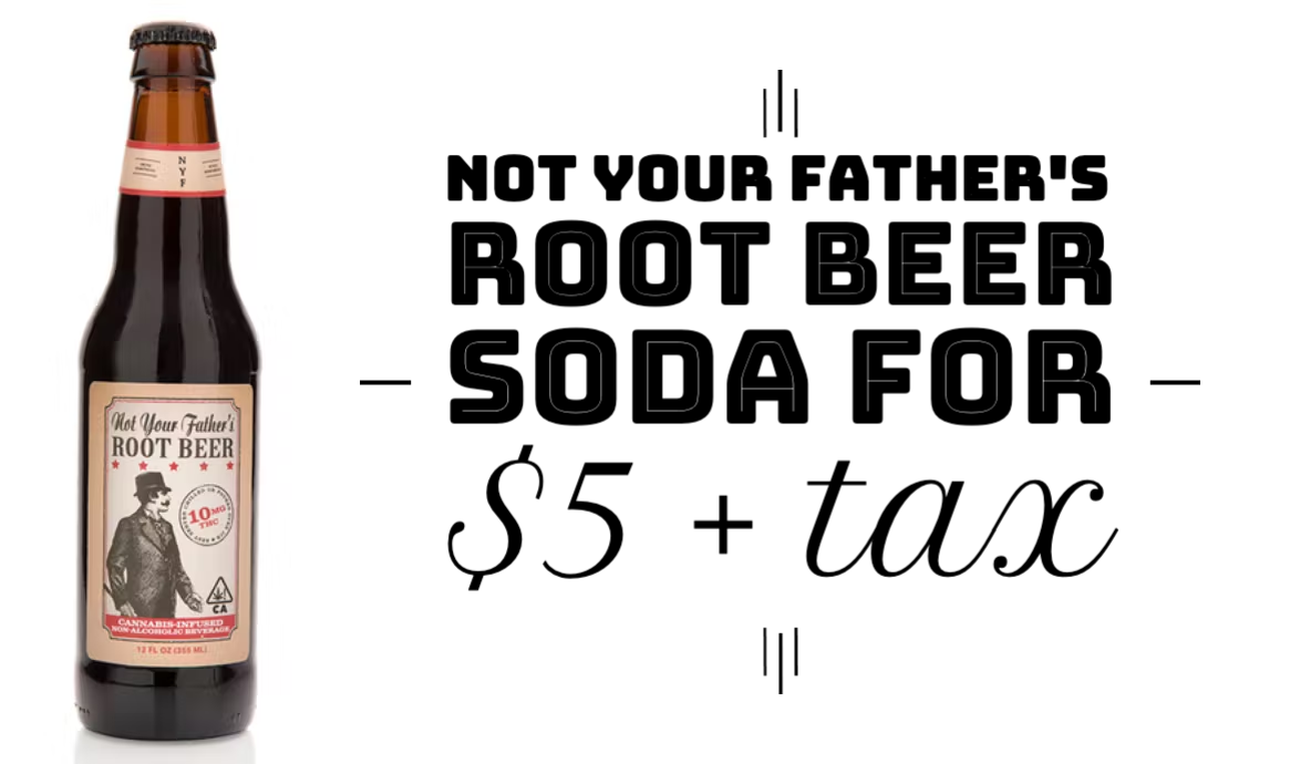 Not Your Father's Root Beer Soda is now available for the low price of $5 + tax.