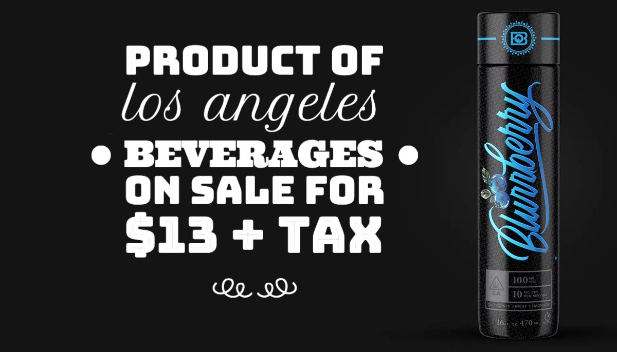 Product of Los Angeles Beverages on sale for $13 + tax
