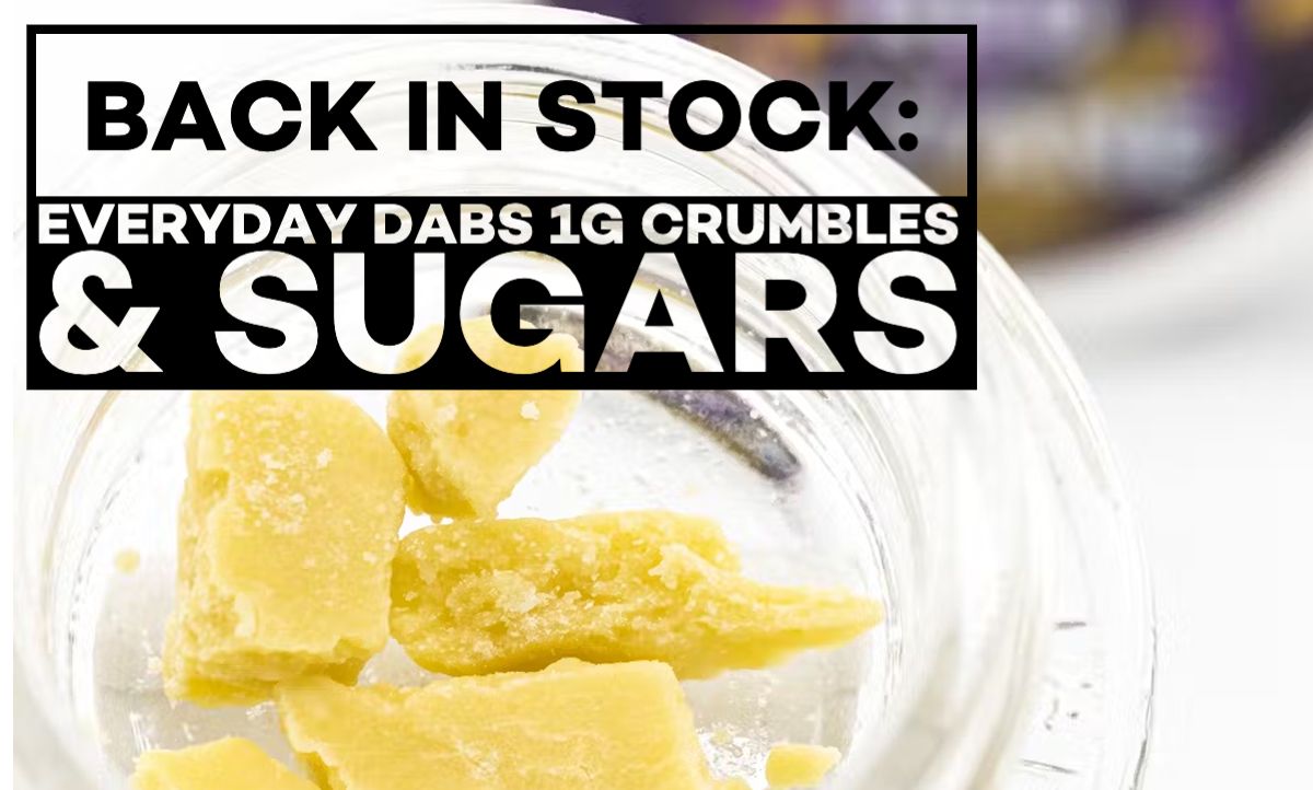 Everyday Dabs 1g Crumbles and Sugars