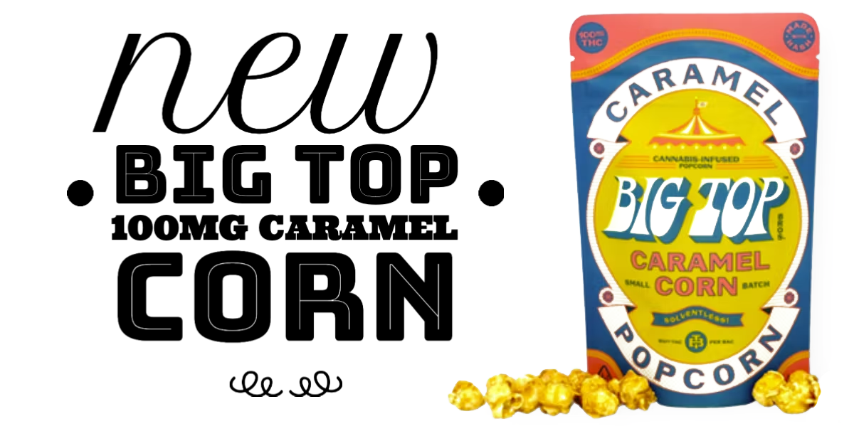 New Big Top 100mg Caramel Corn