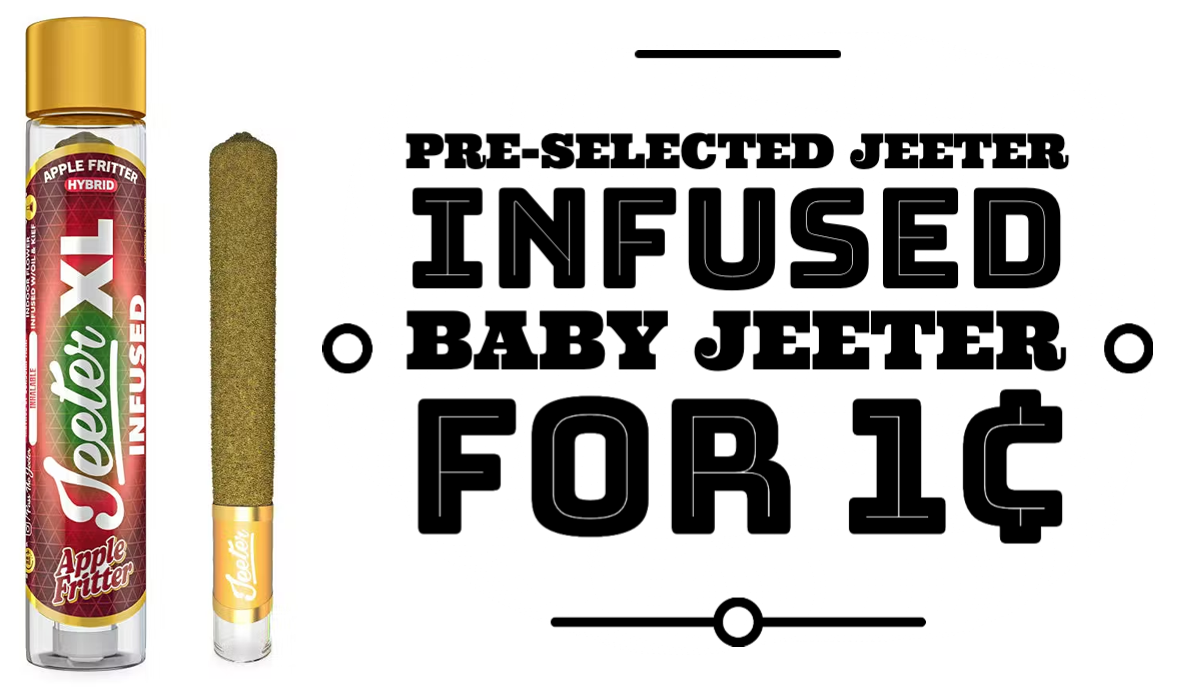 Pre-selected Jeeter Infused Baby Jeeter for 1¢.cture