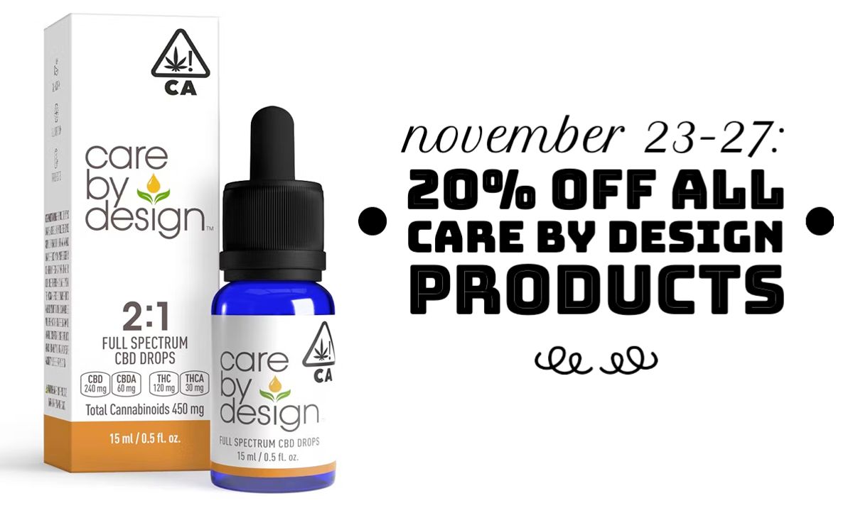 November 23-27: 20% off All Care By Design Products