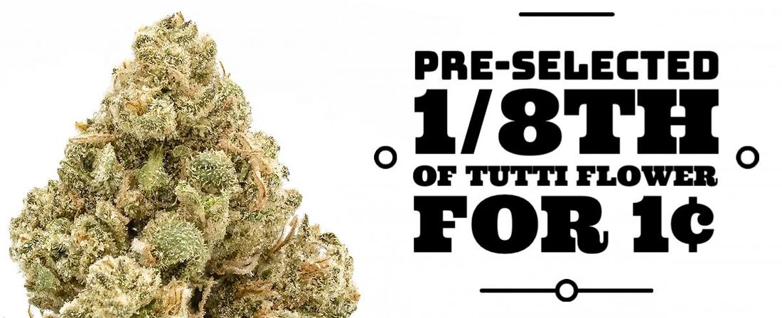 Pre-selected 1/8th of Tutti Flower for 1¢