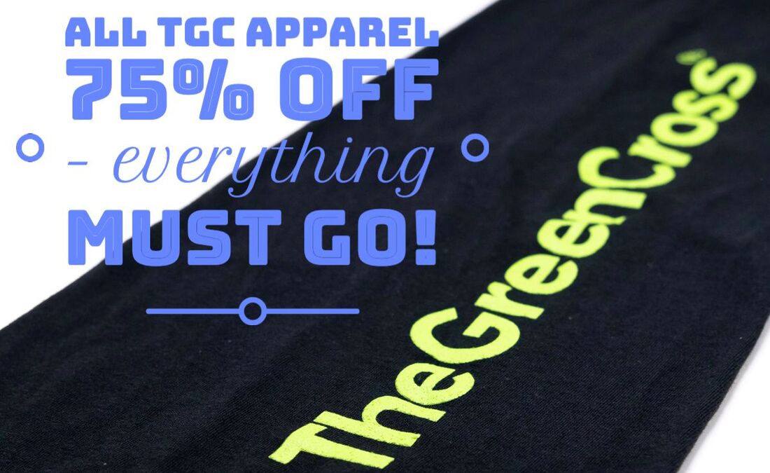 All TGC Apparel 75% off - Everything Must Go!