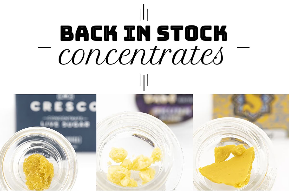 Back in Stock Concentrates