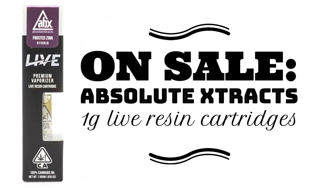 On Sale: Absolute Xtracts 1g Live Resin Cartridges