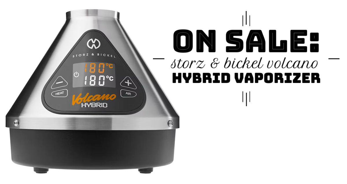 On Sale: Storz & Bickel Volcano Hybrid Vaporizer