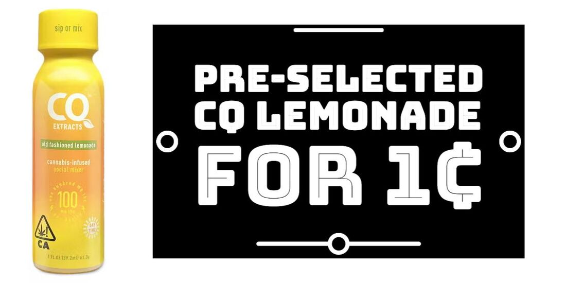 Pre-Selected CQ Lemonade for 1¢