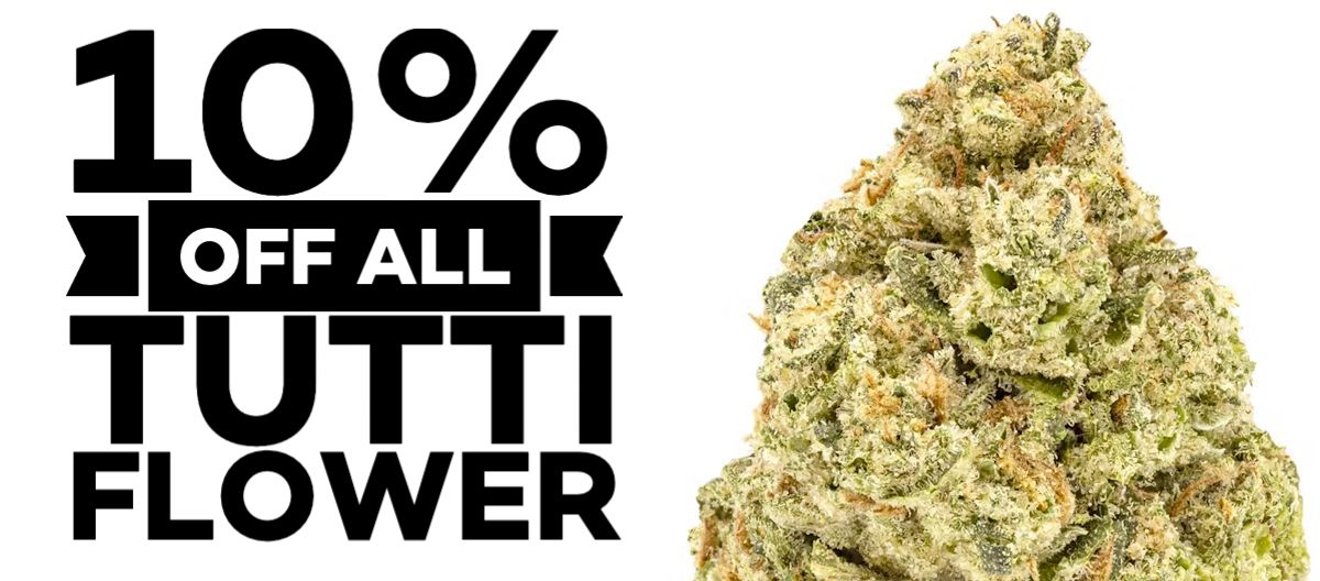 10% off all Tutti Flower.