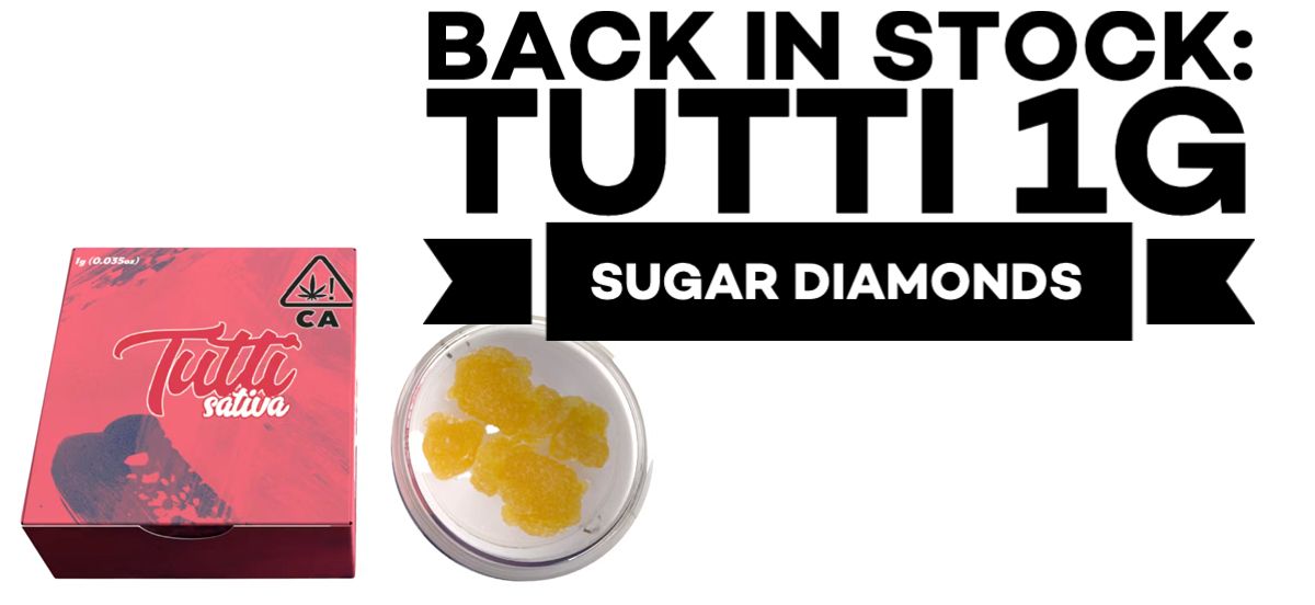 Tutti 1g Sugar Diamonds back in stock