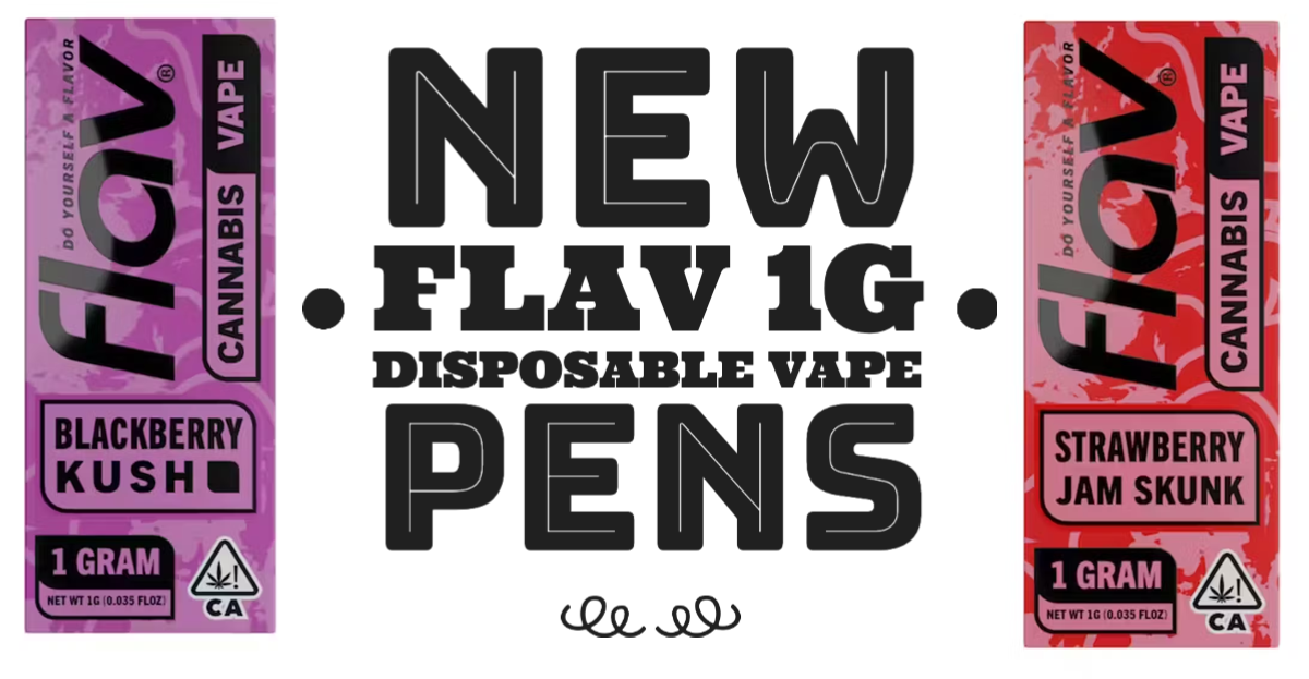 New Flav 1g Disposable Vape Pens