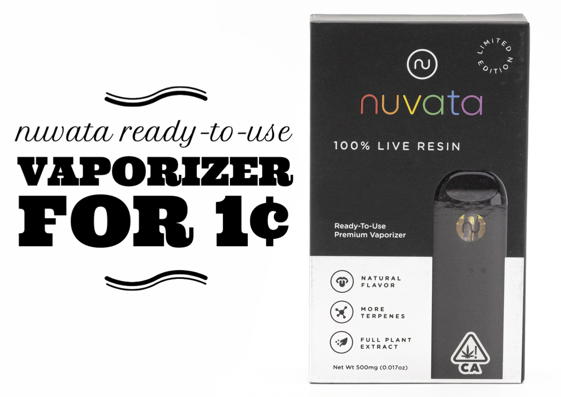 Nuvata Ready-to-Use Vaporizer for 1¢