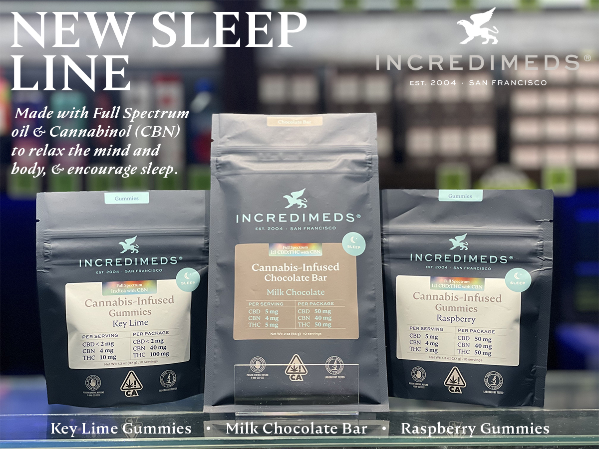 New IncrediMeds Sleep Line