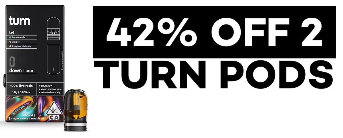 42% off 2 Turn Pods