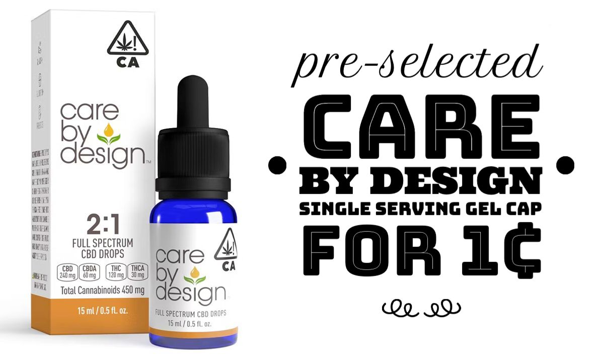 Purchase any Care By Design product and get a pre-selected Care By Design Single Serving Gel Cap for 1¢.