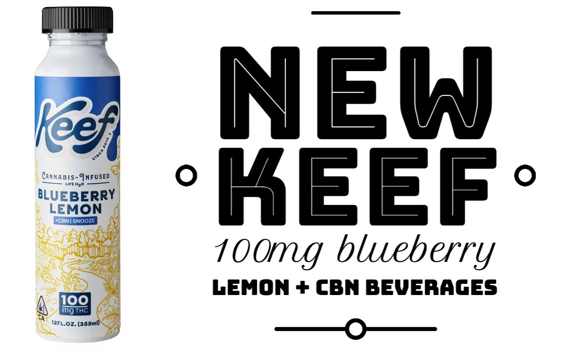 New Keef 100mg Blueberry Lemon + CBN Beverages