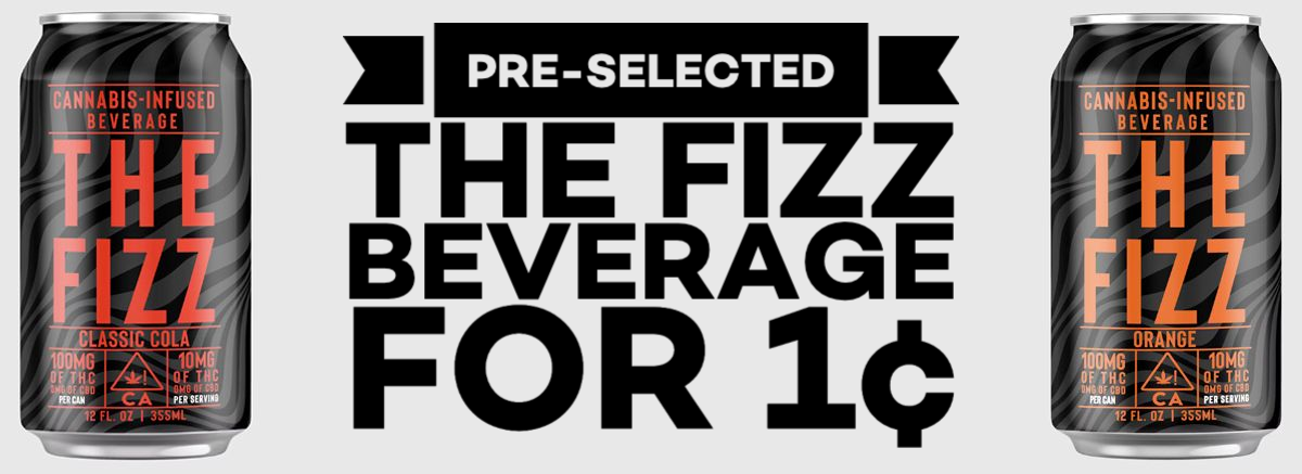 pre-selected The Fizz Beverage for 1¢