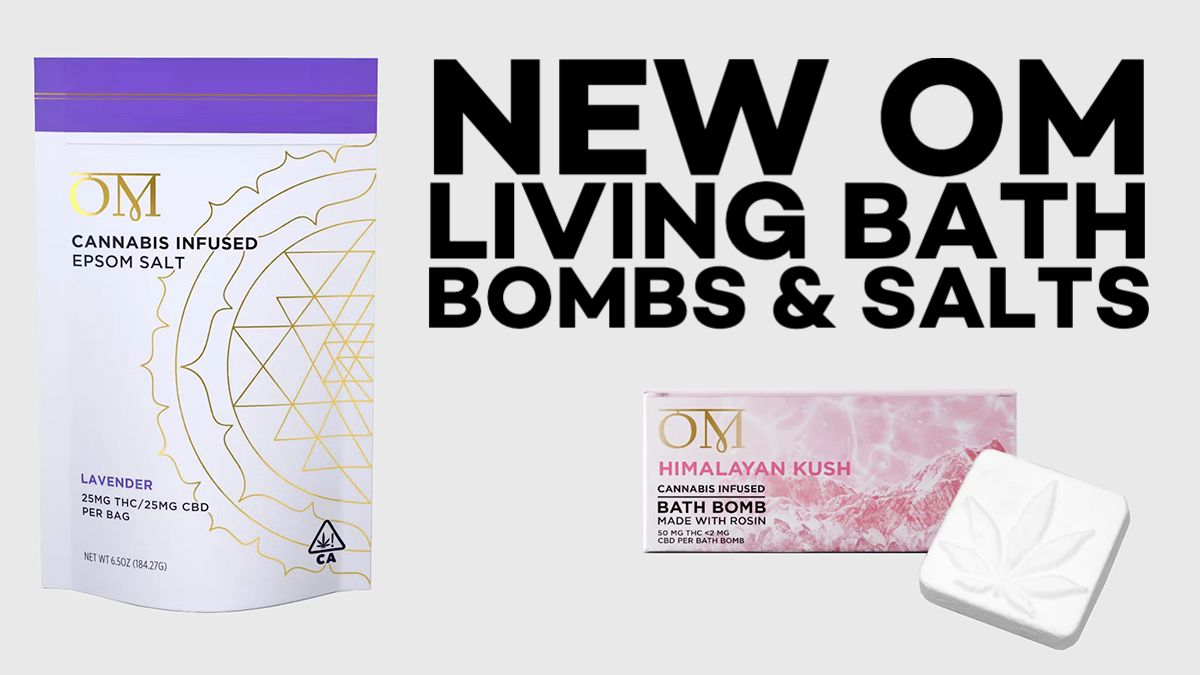 New OM Living Bath Bombs and Salts