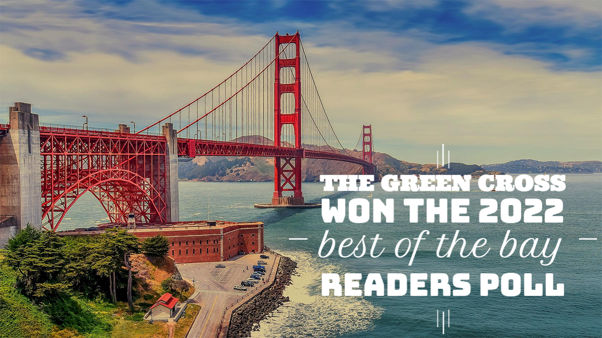 The Green Cross Won the 2022 Best of the Bay Readers Poll