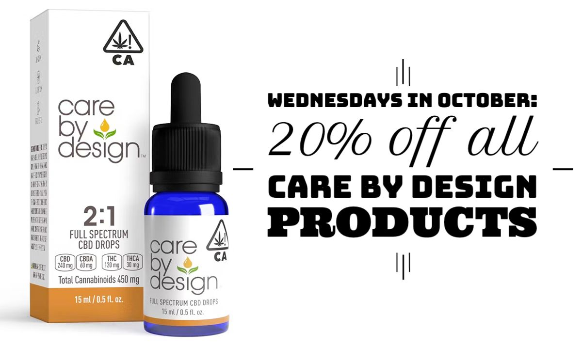 Wednesdays in October: 20% off Care By Design Products